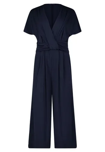 Betty Barclay Overall Jumpsuit gewickelt - Eleganter Komfort - Overalls: Stilvoller Jumpsuit mit Wasserfall-Ausschnitt, elastischem Jersey-Stoff und praktischen Taschen – perfekt für jeden Anlass!