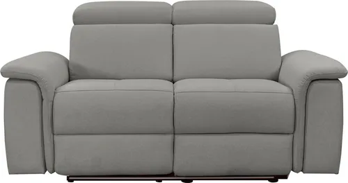 2-Sitzer PLACES OF STYLE "Pareli" mit Relaxfunktion - Sofas mit manuell und elektrisch verstellbarer Relaxfunktion, inklusive USB-Anschluss und LED-Beleuchtung für maximalen Komfort und modernes Design.