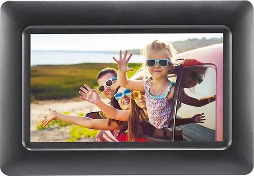 AGFA APF700WIFI - Digitaler Bilderrahmen mit WiFi - Digitale Bilderrahmen mit 7-Zoll-Touchscreen und 32 GB Speicher, ideal zum Teilen von Erinnerungen über die FRAMEO-App mit Familie und Freunden weltweit.