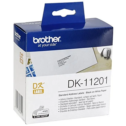 Brother Best Price Square Standard Address Label DK11201 by Brother, 29 x 90 mm