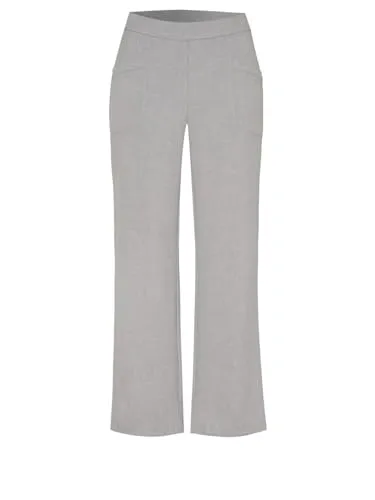 TONI Damen Stoffhose »Sue« aus Gabardine 38 Light Grey - Damen-Jeanshosen in eleganter Optik, aus hochwertigem Gabardine für optimalen Tragekomfort und eine perfekte Passform.