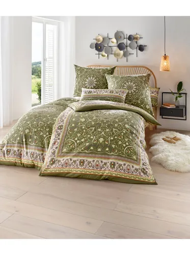 heine Bettwäsche Bettwäsche, Mako-Satin, Satin, 2 teilig, Mako-Satin, Satin
