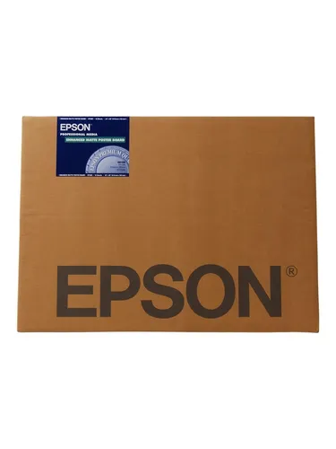 Epson Enhanced Matte Posterboard A3+, 20 Blatt, 800 g - Hochwertiges Papier für brillante Druckergebnisse, ideal für Fotodruck und kreative Projekte. Perfekt für Präsentationen und Kunstwerke.