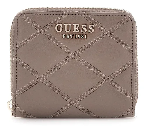 Guess Tamsin Small Zip Around Wallet - Kompakte GUESS Geldbörse im handlichen Format mit stilvollem Design. Praktische Fächeraufteilung für Kreditkarten, Ausweise und Münzen macht sie zum idealen Begleiter für den Alltag.