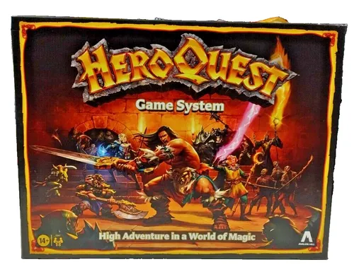 Avalon Hill HeroQuest Basisspiel - Dungeon Crawler Brettspiel für 2-5 Spieler, packendes Abenteuer mit über 65 detaillierten Miniaturen und atemberaubendem Design