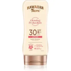 Hawaiian Tropic Glowing Protection Sunscreen Lotion Bräunungsmilch SPF 30 170 ml