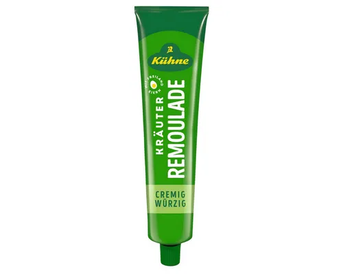 Kühne Saucen, Kuehne Remoulade mit feinen Kraeutern cremig mild abgestimmt 200ml