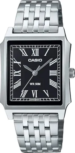 Casio Analog 'Casio Collection' Herren Uhr MTP-B190D-1BVEF - Elegante Armbanduhr für Herren mit robustem Edelstahlgehäuse, präzisem Quarzwerk und wasserdicht bis 5 Bar – ideal für den Alltag.