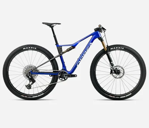 Oiz M-Team Axs 29 12v 120mm Cobalt Blue - Sportliches Orbea Fahrrad in stilvollem Blau, ideal für Abenteuer und Fahrspaß. Robuste Bauweise und moderne Technik für ein herausragendes Fahrerlebnis.