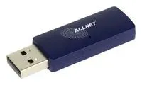 ALLNET Wireless AC USB WLAN Stick Dongle ALL-WA0300AC - WLAN-Zubehör mit schneller AC-Technologie, ideal für stabile Verbindungen und Streaming in HD-Qualität.