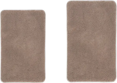 Kleine Wolke Badematte "RELAX" 2er-Set, taupe, 50x80cm & 60x100cm - Genießen Sie Komfort in Ihrem Badezimmer mit der Badematte "RELAX" von Kleine Wolke. Der dichte, weiche Flor sorgt für ein angenehmes Gefühl unter den Füßen und nimmt effektiv Nässe auf. Pflegeleicht und in verschiedenen Größen erhältlich.