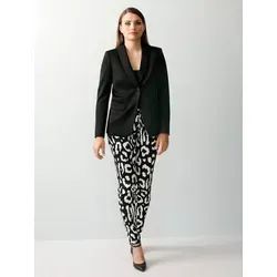Alba Moda Kurzblazer Blazer mit Schalkragen schwarz 36