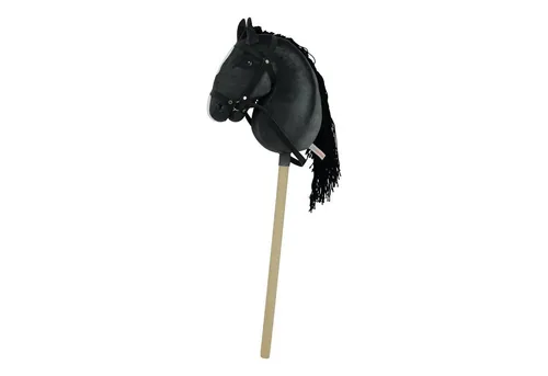 Haasenstrauch Sweety Toys 14224 Hobbyhorse Steckenpferd Merlin Mähne - Steckenpferd für Hobbyhorsing, sicher, mit realistischem Plüschkopf und abnehmbarem Stecken für einfachen Transport, ideal für Kinder ab 3 Jahren.