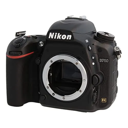Nikon D750 Gehäuse - Spiegelreflexkamera mit 24,3 MP Auflösung, ideal für ambitionierte Fotografen, kompakt und leistungsstark für beeindruckende Bilder.