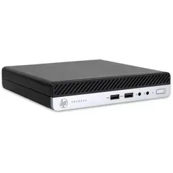 HP ProDesk 400 G4 Mini Desktop i5-8400T 256GB SSD 8GB - Kompakter Desktop-Computer, ideal für den professionellen Einsatz. Ausgestattet mit einem leistungsstarken Intel Core i5 Prozessor und schneller SSD, bietet er zuverlässige Performance in jedem Büro.