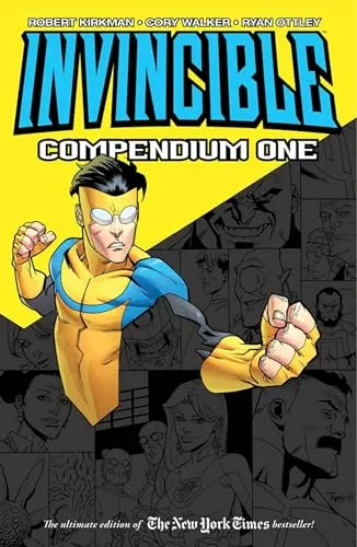 INVINCIBLE COMPENDIUM TP VOL 01 - Comics & Graphic Novels, umfassende Sammlung der beliebten Invincible-Serie für Fans und Neueinsteiger.