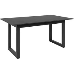 Ausziehbarer Esstisch Fiano - grau, Maße: 90 cm Breite x 75 cm Höhe, hochwertige Materialien und 10€ Willkommens-Gutschein bei Newsletter-Anmeldung