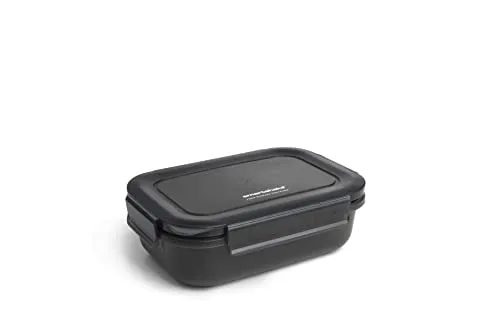 SmartShake Food Storage Container, Black - 800 ml.