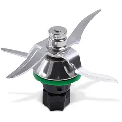 VIOKS Flügelmesser Mixmesser für Vorwerk Thermomix TM5 - Küchenmaschinen-Einsätze, mit 4 scharfen Klingen für optimale Mix-Ergebnisse und inklusive Dichtung für noch mehr Effizienz.