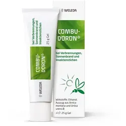 Combudoron Gel - Arzneimittel für schnelle Hilfe bei Insektenstichen, Sonnenbrand und leichten Verbrennungen, kühlend und schmerzlindern mit natürlichen Inhaltsstoffen wie Arnika.