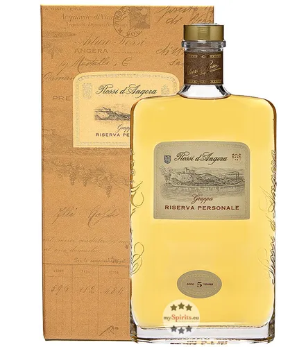 Rossi d'Angera Grappa Riserva Personale - Grappa aus besten Nebbiolo- & Dolcetto-Trauben, verkosten Sie den einzigartigen Geschmack eines lombardischen Grappas – ideal für Genießer!