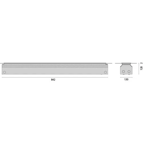 Spittler Leuchteneinbaugehäuse 310423 – Hochwertiges Gehäuse für Deckenleuchten - Robustes Leuchteneinbaugehäuse aus rostfreiem Stahl, geeignet für verschiedene Leuchtenarten. Ideal für eine Einbauhöhe von 120 mm und optimale Nutzung von bis zu 22 W.