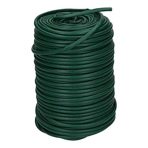 GARDENIX Bindeschlauch 3.9mm x 30m - Bindematerial für Pflanzen, flexibel und wetterfest, ideal für Garten und Balkon, verhindert das Einwachsen und sicheres Fixieren von Gemüse und Blumen.