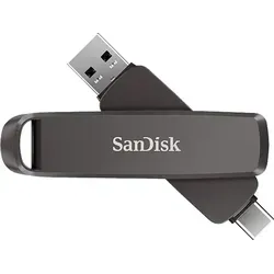 SANDISK Extreme PRO® Dual Drive USB Stick 512 GB - Schwarz - USB-Stick mit 512 GB Speicherkapazität, Dual-Connector für USB Type-A und Type-C, ideal für schnelle Datenübertragungen mit USB 3.2 Gen 2.