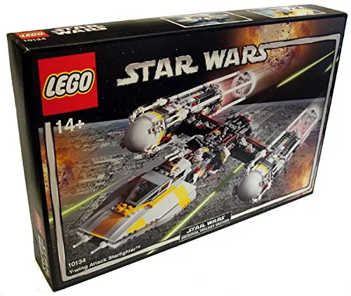 LEGO® Star Wars 10134 - Y-wing Attack Starfighter™ | Neu & OVP - Vollständiges Set mit 1489 Teilen für kreative Bauprojekte. Ideal für Star Wars-Fans ab 14 Jahren, mit detailgetreuer Nachbildung und großer Aufmerksamkeit für Details.