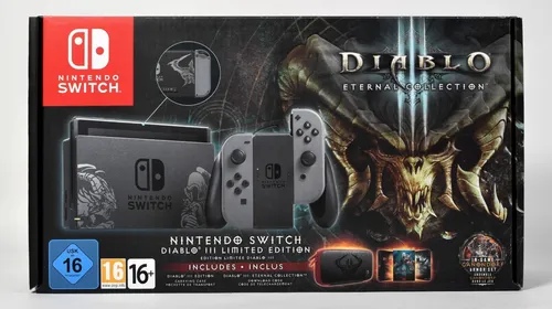 Nintendo Switch Diablo III Limited Edition - inkl. Tasche und Downloadcode für Diablo III: Eternal Collection, exklusive Ganondorf Rüstungsset enthalten