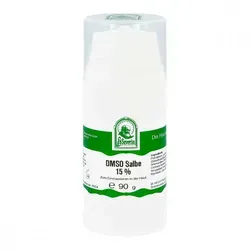 Dmso Salbe 15% 90 g - Hochwertige Salbe mit 15% DMSO, ideal für die Unterstützung der Hautpflege. Praktische 90 g Tube für den täglichen Bedarf.
