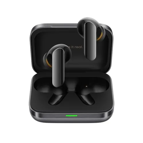 realme Buds Air7 Pro RMA2407 Metallic Grey EU - Kopfhörer mit aktiver Geräuschunterdrückung und beeindruckendem Klang für ein erstklassiges Hörerlebnis unterwegs.