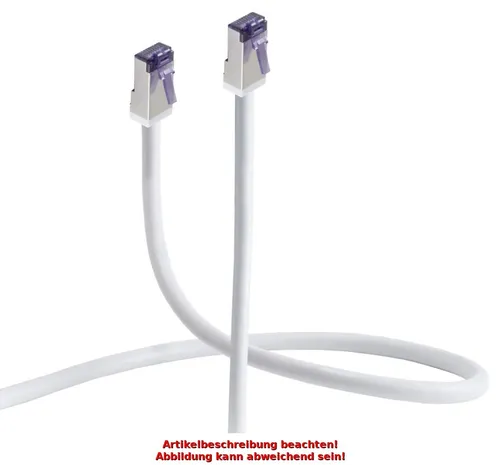 FLX FL31-28086 Patchkabel Cat. 6A S/FTP, 15 m, Weiß - Hochflexibles 15 m Patchkabel Cat. 6A S/FTP mit 500MHz, ideal für einfache Verlegung in engen Räumen. Robuste Qualität für zuverlässige Netzwerkverbindungen.