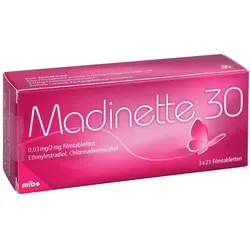 Madinette 30 Filmtabletten 3X21 St