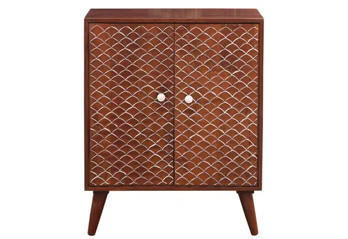 Vintage Möbel Sideboard Kommode Mathis Braun 75cm - Handgefertigte Kommode Mathis aus massivem Holz, ein stilvolles Möbelstück mit praktischem Stauraum für jeden Raum. Ideal als Nachtkommode oder elegantes Sideboard, gefertigt mit Liebe zum Detail.