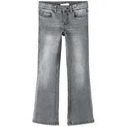 Name It Bootcut-Jeans NKFPOLLY SKINNY BOOT JEANS 1142-AU NOOS - Jeans in Light Grey Denim, mit Stretch für optimalen Tragekomfort und einen modernen Look. Ideal für lässige Outfits.