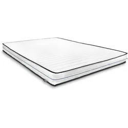 Komfortschaummatratze Supportho Basic 140 x 200 cm - Hochwertige Matratze mit 7 Liegezonen für optimalen Schlafkomfort. Wendbarer Härtegrad H2/H3, ideal für Allergiker. Pflegeleichter Bezug, waschbar bei 60°C. Made in EU, Oeko-Tex zertifiziert.