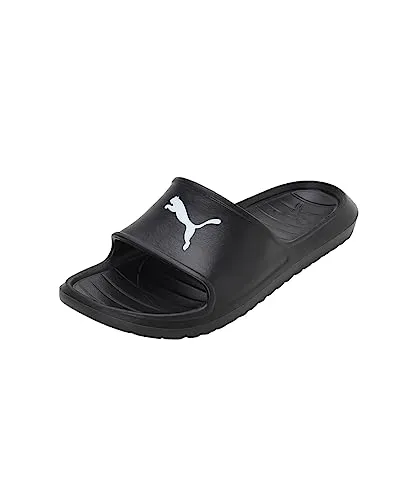 Puma Divecat V2 Lite Cat Slide Sandalen für Erwachsene, Puma Black-Puma White, 7 UK
