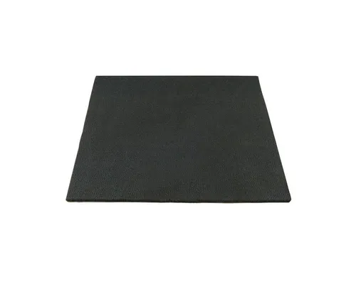 Feuerfeste Fußmatte Refractory Underlay 30 x 30 cm - Schwarz - Robuste und feuerfeste Unterlage für sicheren Einsatz in verschiedenen Bereichen. Ideal für Werkstätten und Heizräume, sorgt für zusätzlichen Schutz.