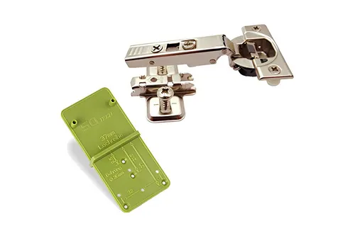 SO-TECH® Möbelbeschlag T45 Topfbänder Eckanschlag 110° Automatikscharnier (10 St) - Hochwertige Eckanschlag-Schaniere für präzise Türmontage. Die Lieferung umfasst 10 Stück inklusive praktischer Ankörnschablone. Ideal für kreative Möbelgestaltungen und langlebige Lösungen.