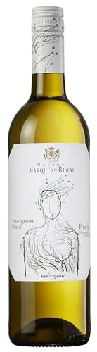 Marqués de Riscal Sauvignon Blanc Bio- Trockener Weißwein aus der Region Rueda in Spanien in Bio-Qualität (1 x 0,75l)