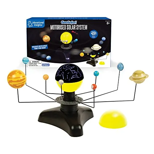 Geosafari Motorbetrieben Sonnensystem & Planetarium - 3D Planeten Model für