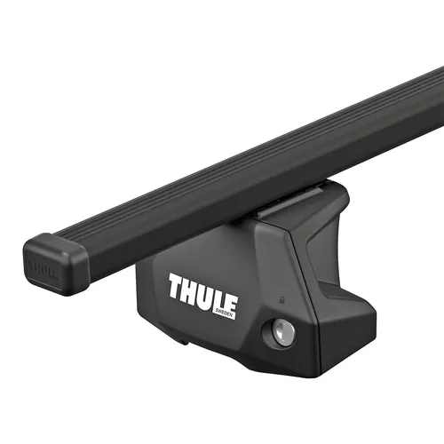 Thule SquareBar Dachträger für Subaru Legacy Kombi V - Fahrzeugspezifischer Gepäckträger mit abnehmbaren Querträgern, Anti-Diebstahlschloss und einer maximalen Traglast von 75 kg - ideal für Reisen mit zusätzlichem Gepäck.
