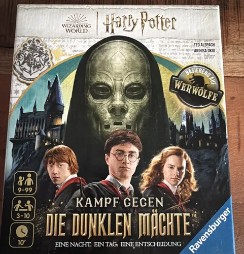 Ravensburger Familienspiel 27353 - Harry Potter Kampf gegen die dunklen Mächte, spannendes Rollenspiel für 3-10 Spieler ab 9 Jahren mit kostenloser Spielleiter-App
