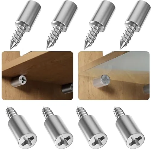 Regalbodenträger mit Gummischutz, 40 Stück – Hohe Tragfähigkeit für Möbel - Hochwertige Regalbodenträger aus vernickeltem Metall mit starker Tragfähigkeit, ideal für Möbel wie Schränke und Bücherregale. Mit integriertem Gummischutz für eine sichere und ästhetische Nutzung.