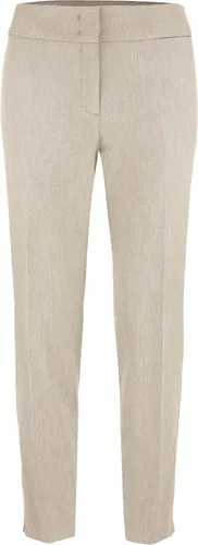 Bianca SIENA Beige Mix 42 – Elegante Stretch-Hose - Die schmal geschnittene Stretch-Hose Siena überzeugt mit modernem Design und optimalem Tragekomfort. Ideal für legere und elegante Outfits, perfekt kombinierbar mit Blazer für einen stilvollen Look.
