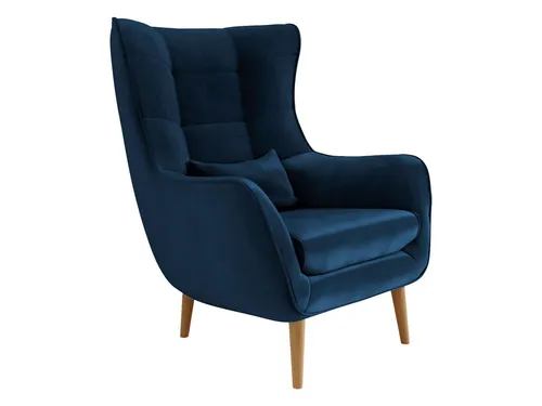 Mirjan24 Polstersessel in Blau - Komfortabel und Stilvoll - Eleganter Polstersessel für Ihr Wohnzimmer, Maße: 80x95x106 cm. Mit hochwertigem Holzrahmen und bequemem Schaumstoff. Ideal für entspannte Stunden und modernes Ambiente.