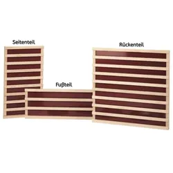 Infraworld Flächenheizsystem Rückenteil Fichte/Espe 850 x 820 mm - Innovatives Flächenheizsystem für gleichzeitigen Betrieb von Infrarot-Elementen und Saunaofen. Einfache Montage, kompakte Bauweise und hohe Effizienz zeichnen dieses Produkt aus.
