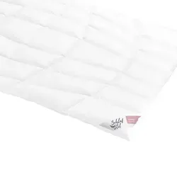 Schlafstil Daunendecke D1000 normal medium, Füllung: 100% Eiderdaunen 240x220 cm