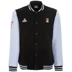 PEAK Collegejacke Deutschland schwarz L